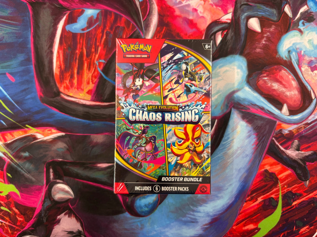 Pokémon TCG: Mega Evolution—Chaos Rising Booster Bundle (6 Booster Packs)