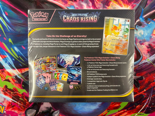 Pokémon TCG Chaos Rising Pokemon Center Elite Trainer Box ETB Brand New