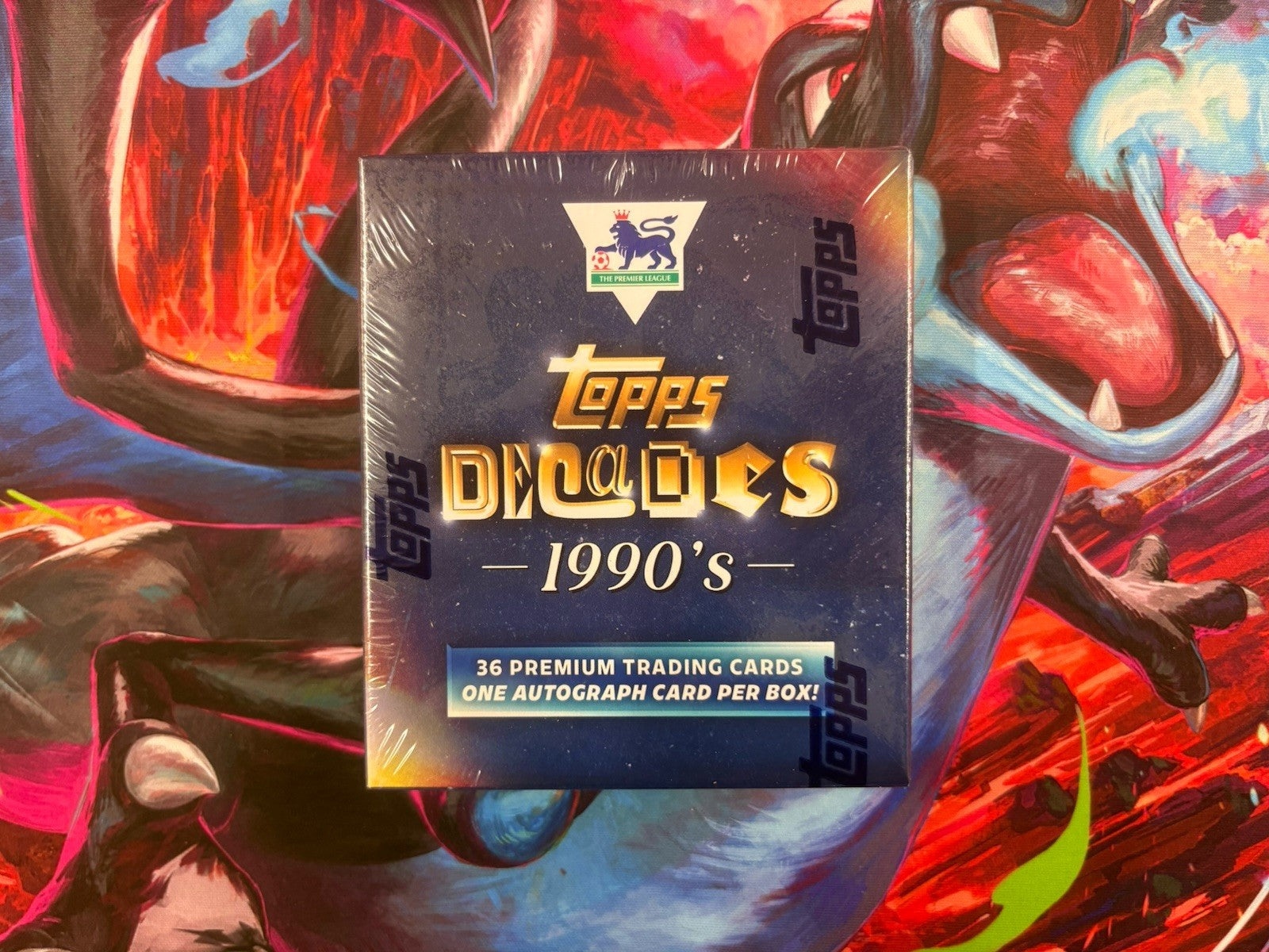 2025 Topps Decades 1990s Premier League Hobby Box Brand New Sealed In Hand