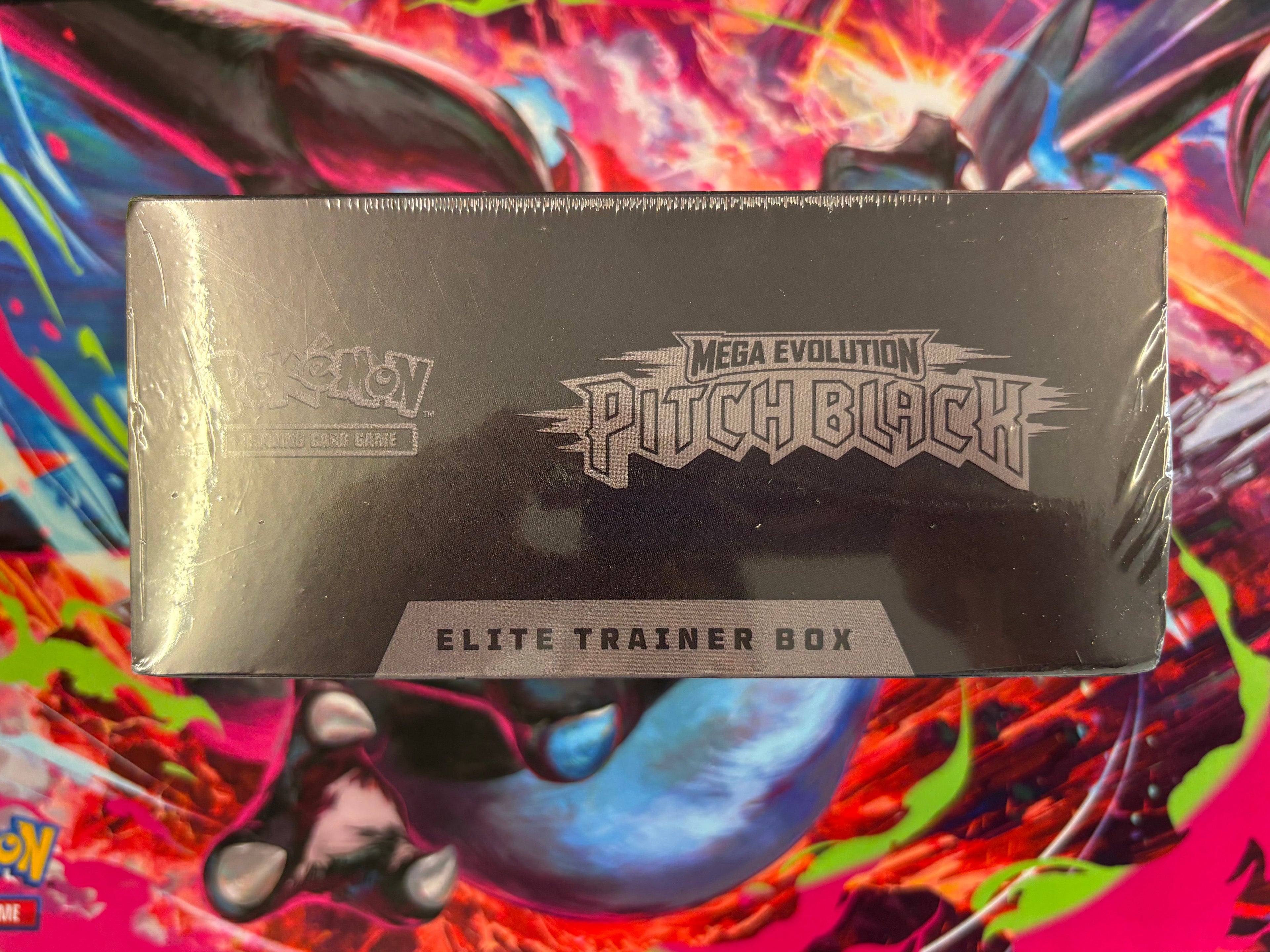 Pokémon TCG: Mega Evolution—Pitch Black Elite Trainer Box Brand New Sealed