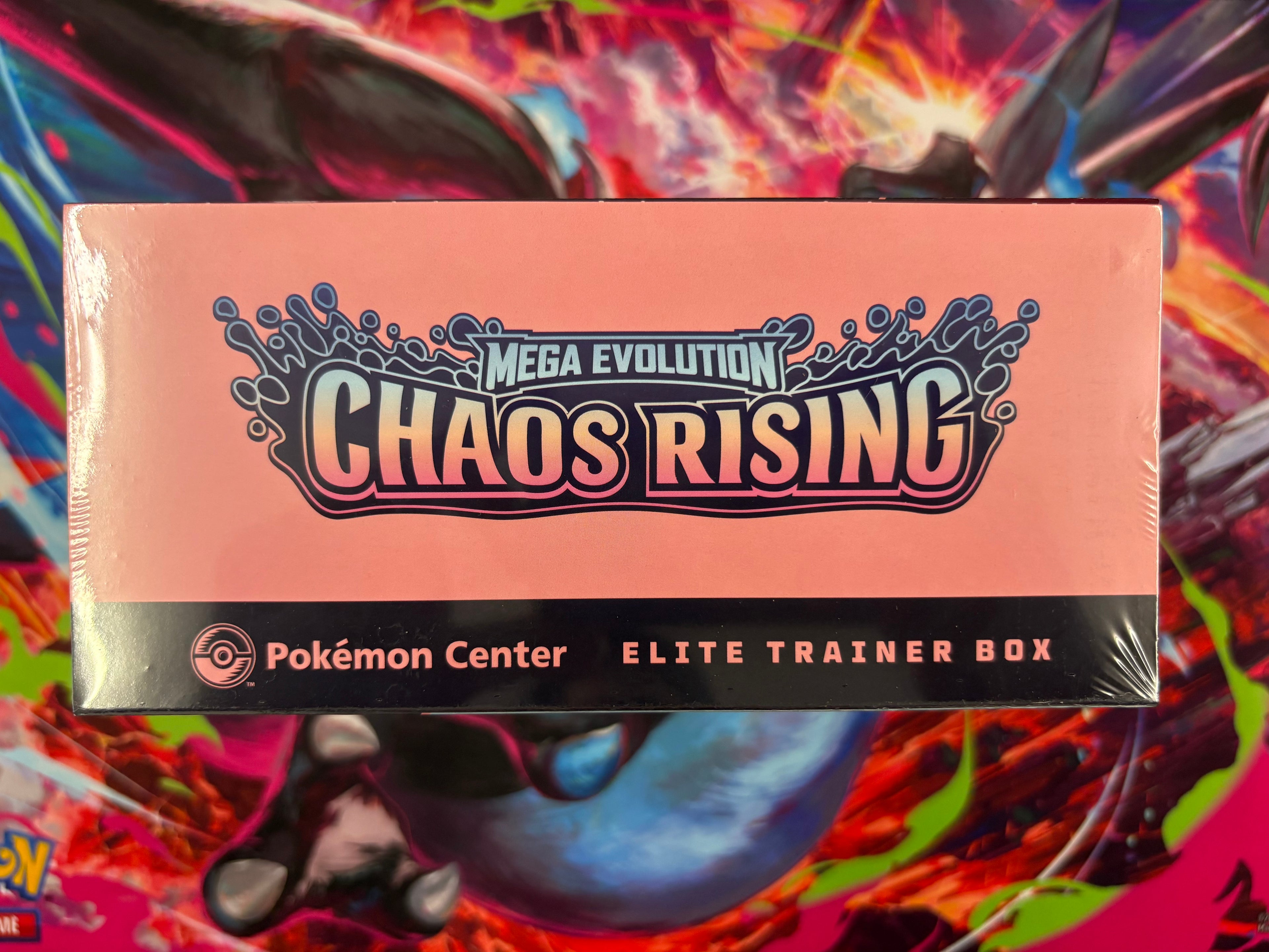 Pokémon TCG: Mega Evolution-Chaos Rising Pokémon Center Elite Trainer Box