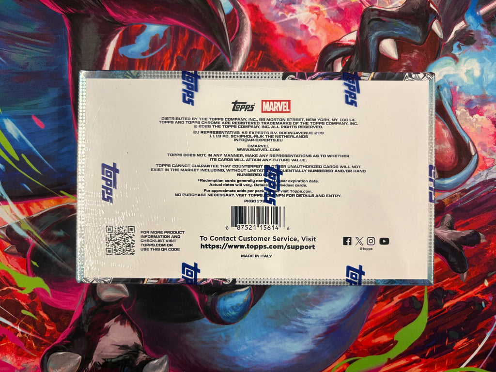 2026 Topps Chrome® Marvel Comics - Hobby Box