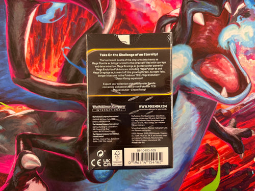 Pokémon TCG: Mega Evolution—Chaos Rising Booster Bundle (6 Booster Packs)