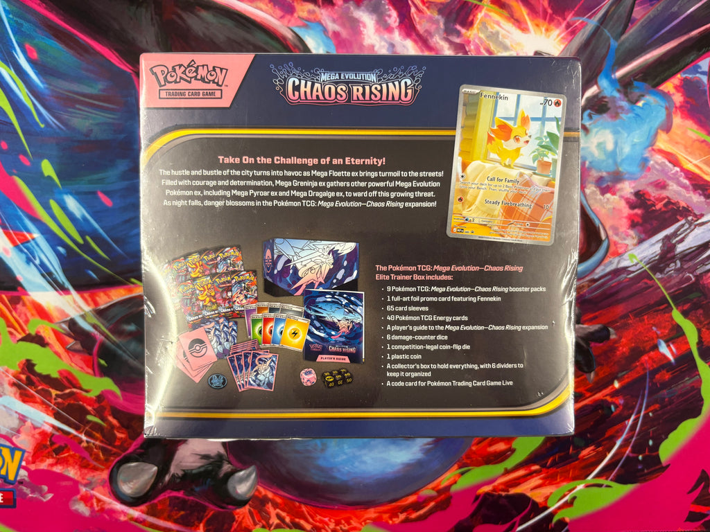 Pokémon TCG: Mega Evolution—Chaos Rising Elite Trainer Box
